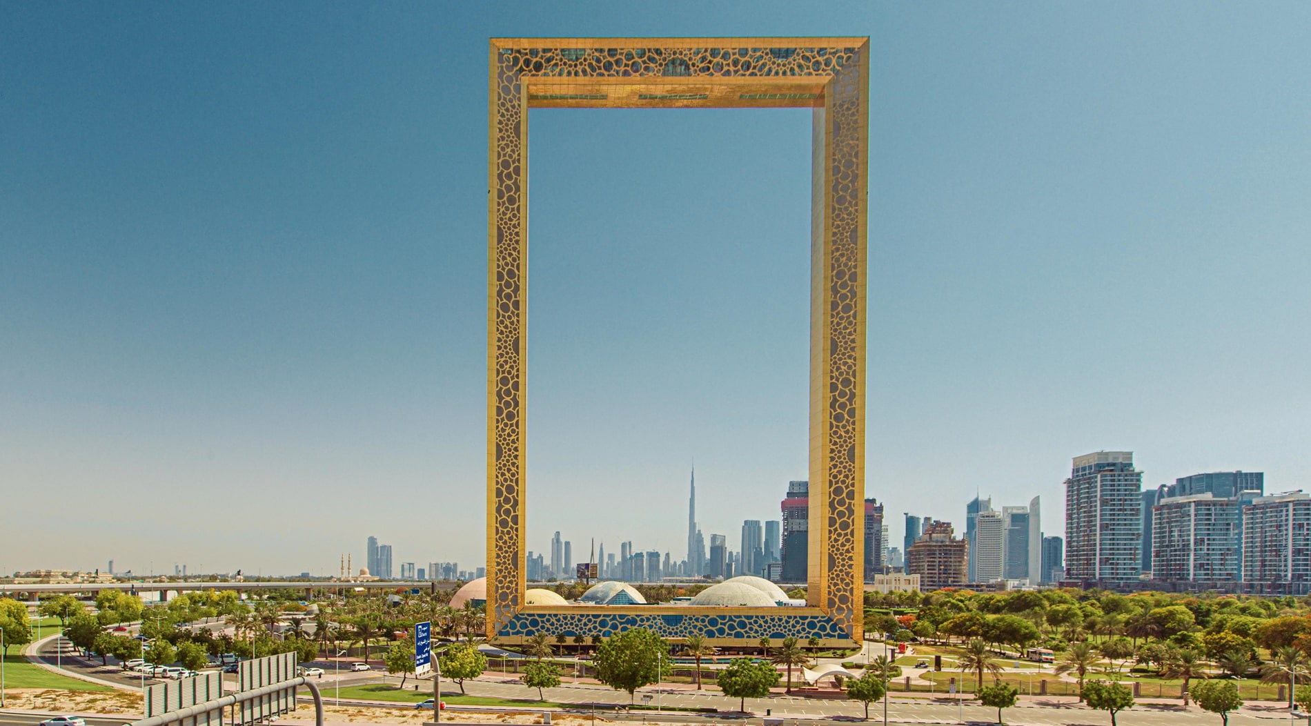 Dubai Frame on a full day Dubai city tour